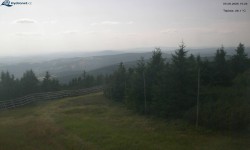 Lysá hora, pohled na západ