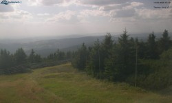 Lysá hora, pohled na západ