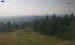Lysá hora, pohled na západ