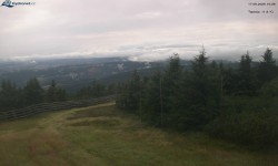 Lysá hora, pohled na západ