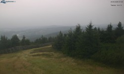 Lysá hora, widok na zachód