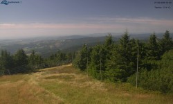 Lysá hora, pohled na západ