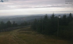Lysá hora, pohled na západ