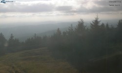Lysá hora, výhled na západ
