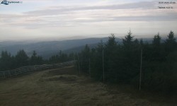 Lysá hora, pohled na západ