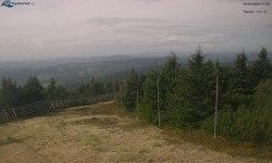 Lysá hora, pohled na západ