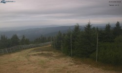 Lysá hora, widok na zachód