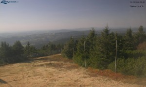 Město Rokytnice nad Jizerou - Lysá hora, pohled na západ - 3.10.2026 v 12:45