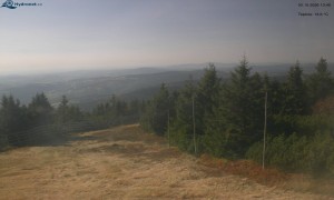 Město Rokytnice nad Jizerou - Lysá hora, pohled na západ - 3.10.2026 v 13:45