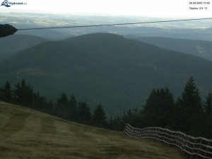 Město Rokytnice nad Jizerou - Lysá hora, pohled na východ - 29.9.2025 v 10:45