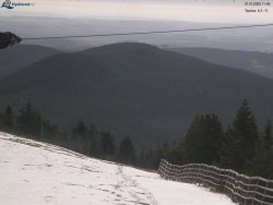 Lysá hora, pohled na východ