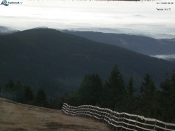 Lysá hora, pohled na východ