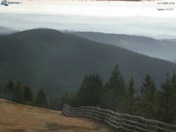 Lysá hora, pohled na východ