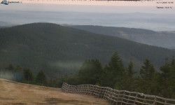 Lysá hora, pohled na východ