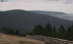 Lysá hora, pohled na východ