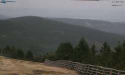 Lysá hora, pohled na východ