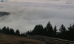 Lysá hora, pohled na východ