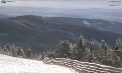 Lysá hora, pohled na východ