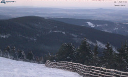 Lysá hora, pohled na východ