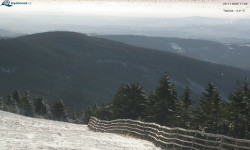 Lysá hora, pohled na východ