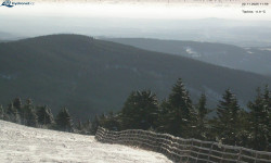 Lysá hora, pohled na východ