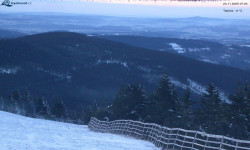 Lysá hora, pohled na východ