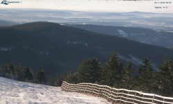 Lysá hora, pohled na východ