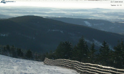 Lysá hora, pohled na východ