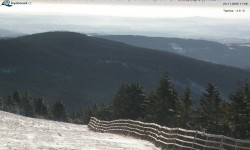 Lysá hora, pohled na východ