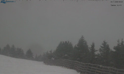 Lysá hora, pohled na východ