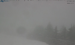 Lysá hora, pohled na východ