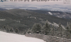 Lysá hora, pohled na východ