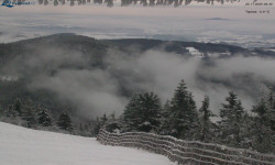 Lysá hora, pohled na východ