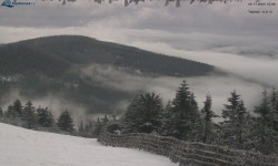 Lysá hora, pohled na východ