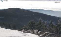 Lysá hora, pohled na východ