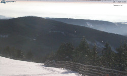 Lysá hora, pohled na východ