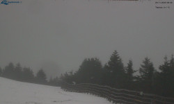 Lysá hora, pohled na východ