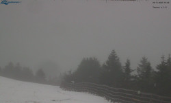 Lysá hora, pohled na východ