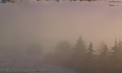 Lysá hora, pohled na východ