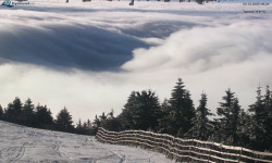 Lysá hora, pohled na východ