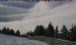 Lysá hora, pohled na východ