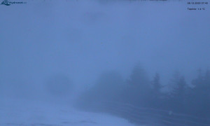 Město Rokytnice nad Jizerou - Lysá hora, pohled na východ - 8.12.2025 v 07:45