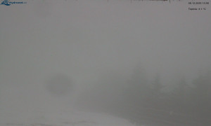 Město Rokytnice nad Jizerou - Lysá hora, pohled na východ - 8.12.2025 v 11:00