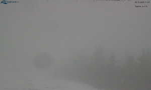 Město Rokytnice nad Jizerou - Lysá hora, pohled na východ - 8.12.2025 v 11:30