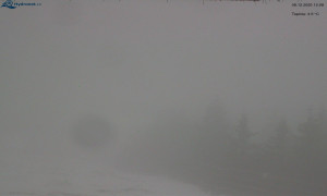 Město Rokytnice nad Jizerou - Lysá hora, pohled na východ - 8.12.2025 v 12:15