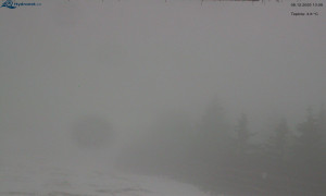 Město Rokytnice nad Jizerou - Lysá hora, pohled na východ - 8.12.2025 v 13:15