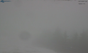 Město Rokytnice nad Jizerou - Lysá hora, pohled na východ - 8.12.2025 v 13:45