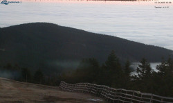 Lysá hora, pohled na východ