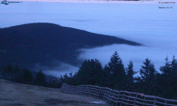 Lysá hora, pohled na východ