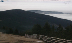 Lysá hora, pohled na východ